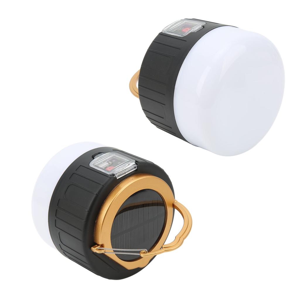 Solar Camping Light Three Mode USB Charging Bright LED Solar Tent Light for Outdoor Emergency