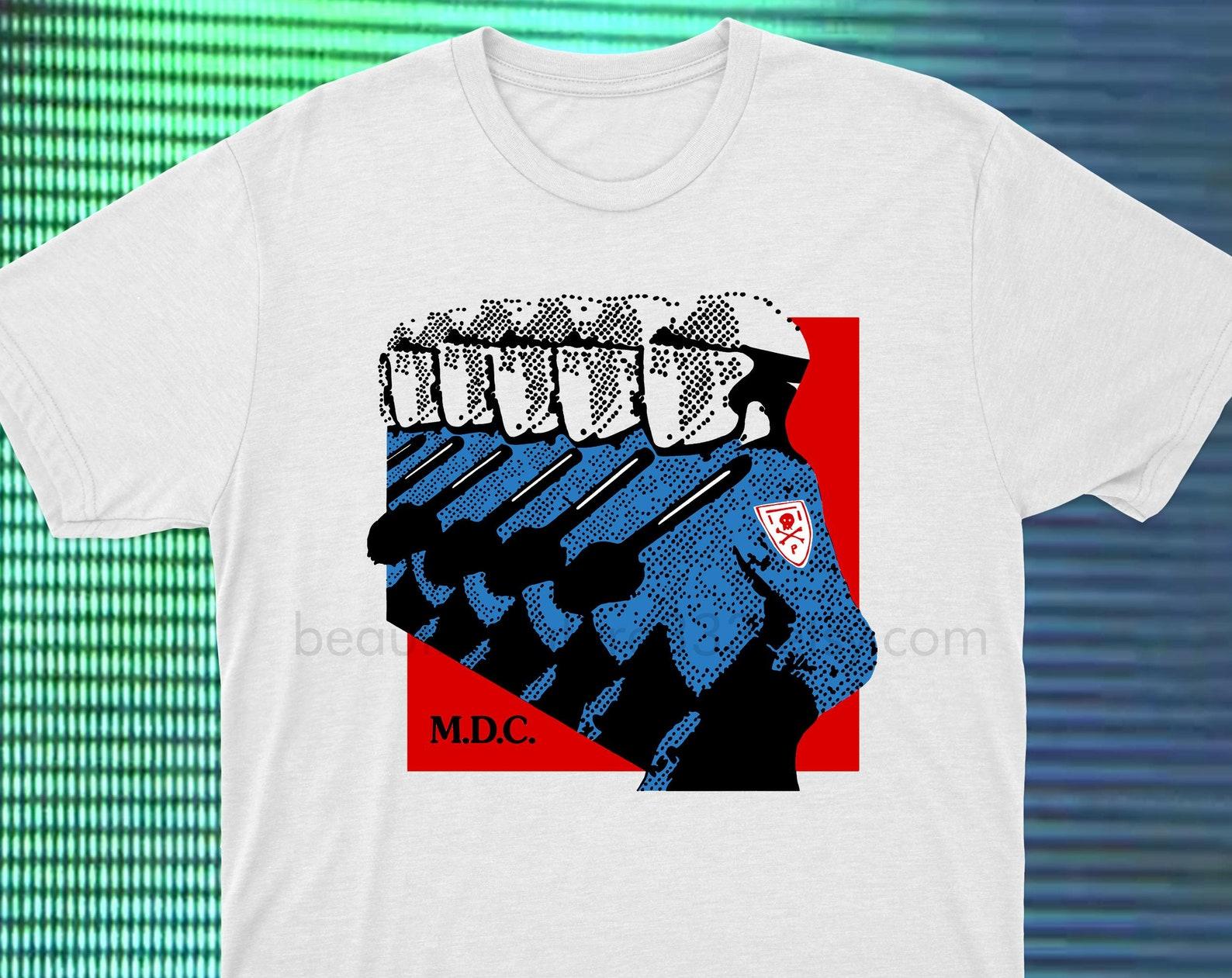 MDC T shirt Hardcore Punk L