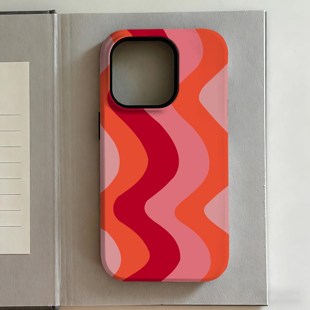 Luxury Y2K Retro Design Phone Case for iPhone 17 16e 16 15 14 13 12 11 X XS XR XSMAX 7 8 Air Pro Max Plus Luxury Double-layer