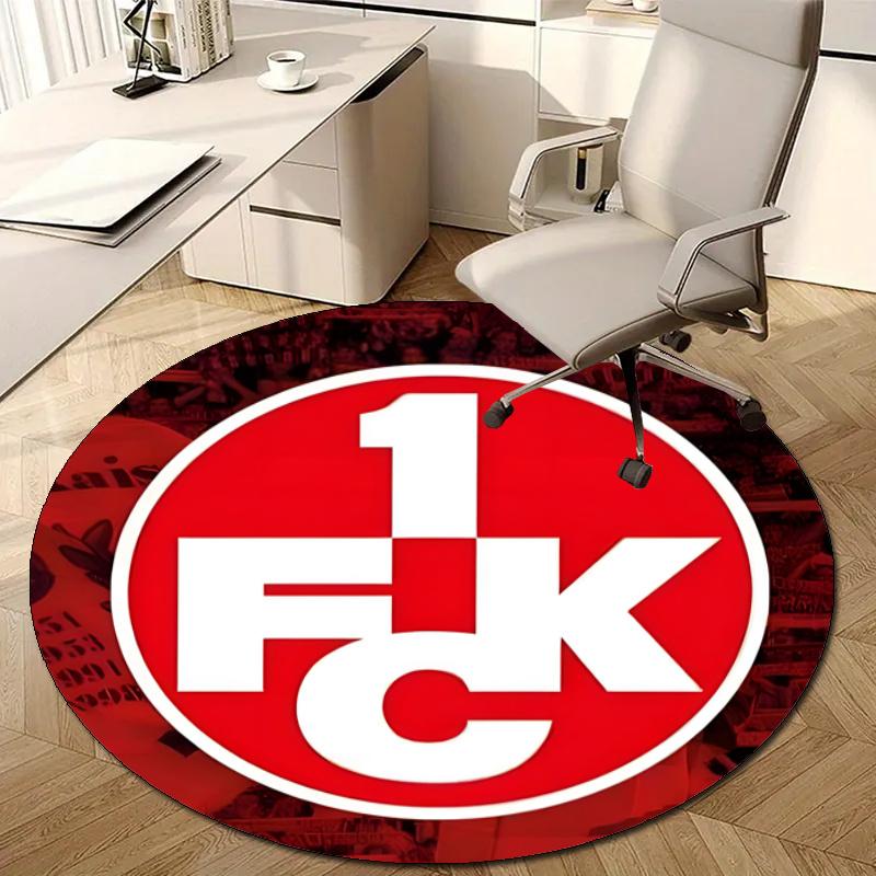 Personalized 1.FC Kaiserslautern Round Chair Office Rug - Perfect for Mat, Office Chair & More - Ideal Gift for Birthdays and Holidays