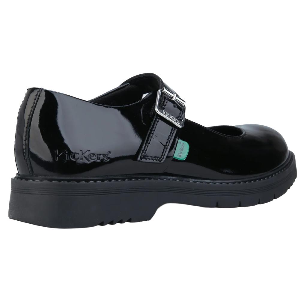 Kickers Womens/Ladies Finley Patent Shoes
