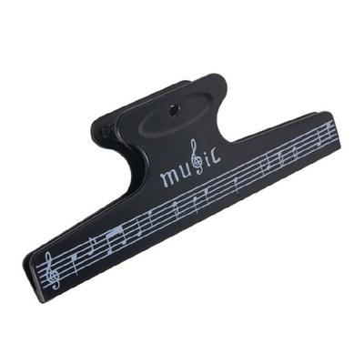 Book Paper Sheet Clip Big Size Spring Score Funny Music Paper Folder Clip Decor