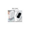 JUDRDO 125L Slim Sanitary Bin with Lid, Push-Type Opening, Small Size, Odor-Eliminating,