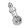 3/8in Brake Banjo Fitting 10mm Inner Diameter Stainless Steel Hose Line Adapter Leakage Prevention for M10 Banjo Bolt