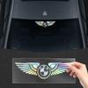 YABBF1 Colorful Laser Angel Wings Creative Car Stickers Accessories for E90 E60 E61 E93 E87 E36 E46 E53 X1 X3 X5 X6 F30 F20 F10 G30