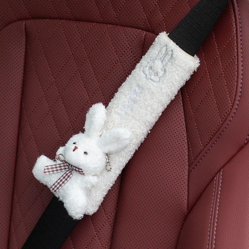 Polyester Car Shoulder Protector Cartoon Seat Belt Protector Cute Seat Belt Shoulder Guard  Car