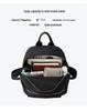2024 Korean Style Women's Plaid Embroidered Travel Backpack