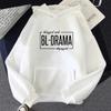 Felpa con Cappuccio Divertente per Amanti dei Drama BL KinnPorsche The Series Felpe Inverno Donna/Uomo Primavera/Autunno Felpa Harajuku Sudaderas Unisex