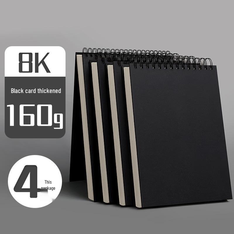 Thickened A4 Art Student Sketchbook - Blank 8k/16k Drawing Paper Album