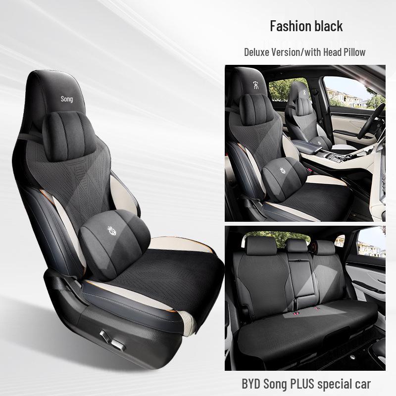 BYD Song PLUS Saddle Pad: Universal Half-Wrap Car Seat Cushion for All Seasons