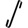 Metal Wreath Hanger Hook Black