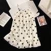 Girls Cotton Sleeveless Nightdress Princess Style Sleepwear Ages 8 Thin Lightweight Pajama Dress