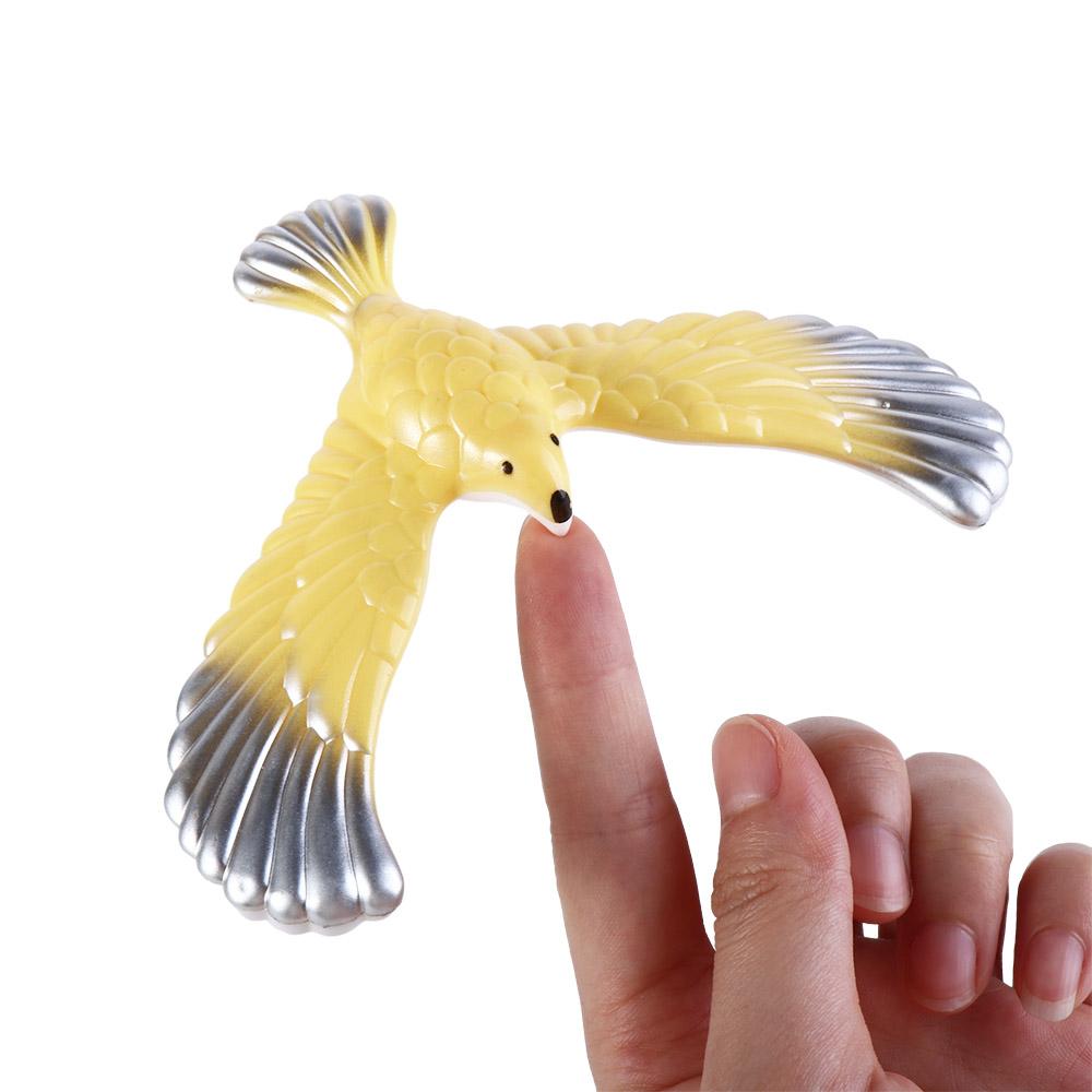 

Children S Gift Figure Decoration Magic Maintain Balance Desktop Ornaments Balanced Eagle Bird Toys random 1pc