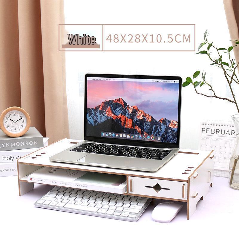 Ergonomic Laptop Cooling Stand with Storage