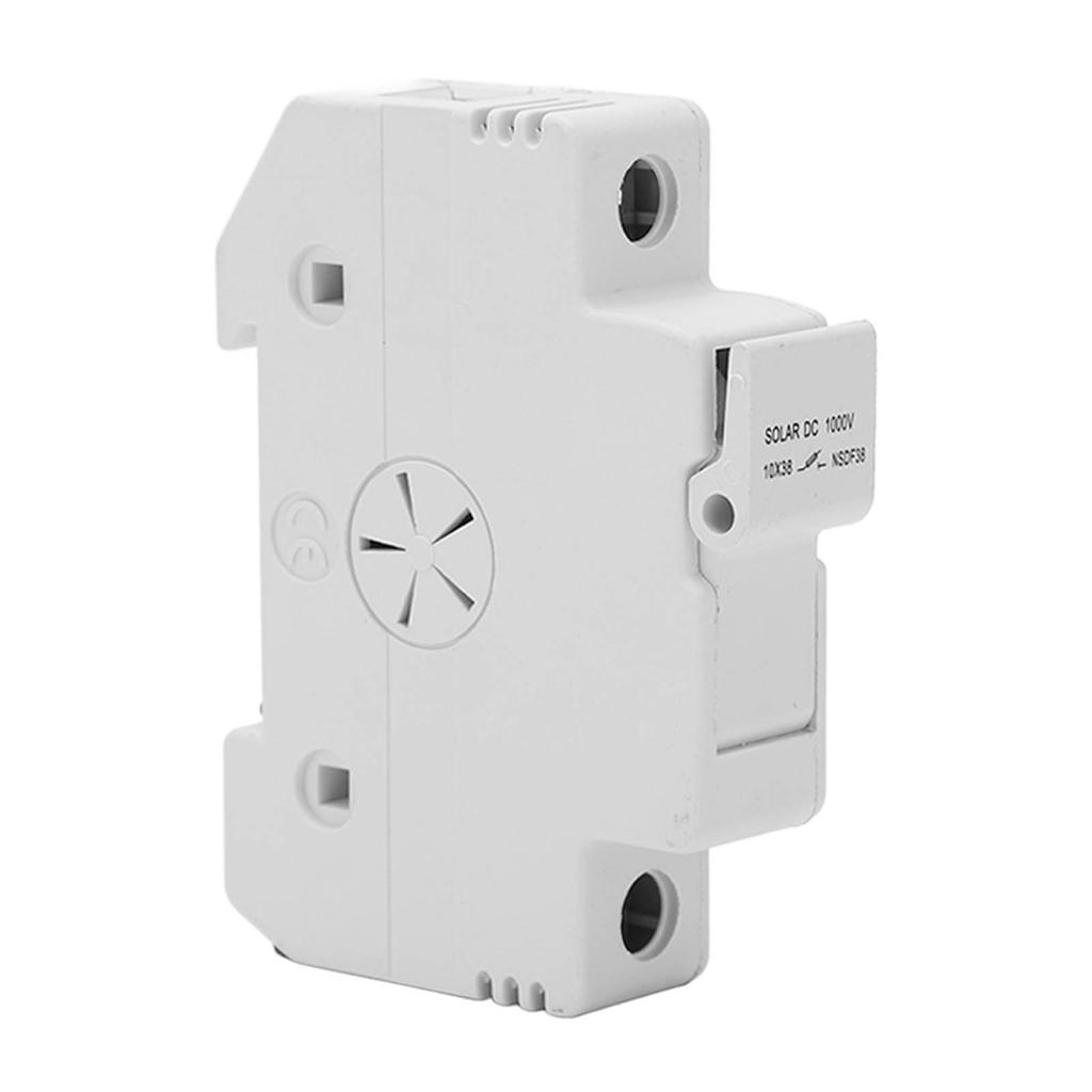 DC-Leistungsschalter 1-polig 32A PV-Sicherungskasten Führungsschienen-Basishalter für Combiner 1000V 6W