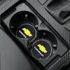 1/2PCS Car Coaster Water Cup Bottle Holder Anti-slip Pad Mat For Chevrolet Colorado Cruze Spark Captiva Malibu Trax Aveo Camaro