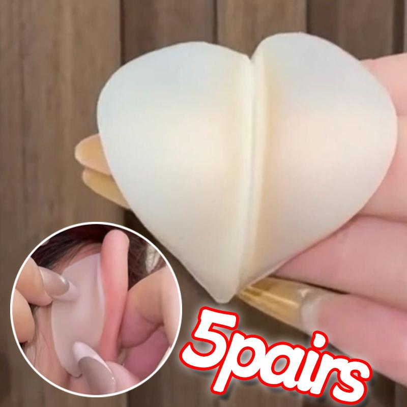 Self Adhesive Elf Ear Support Stickers Invisible Silicone Ear Corrector Patches Reusable Easy To Use Ear Makeup V-Face Stickers
