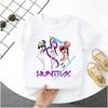 Kpop Demon Hunters Children's T Shirt Short Sleeve Saja Boys Kdis T-shirt Cute Kpop Demon Hunters Harajuku Tshirt for Boys Girls