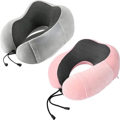 Travel Pillow U Shaped Neck Cushion Neck Cervical Airplane Pillow Support Travel Essentials for Travelling Rest Car Train Home
