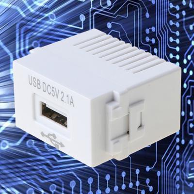 USB Power Switching Module Wall Outlet Fiber SC Optical Interface Panel Socket Charging Panel Socket Power Converter