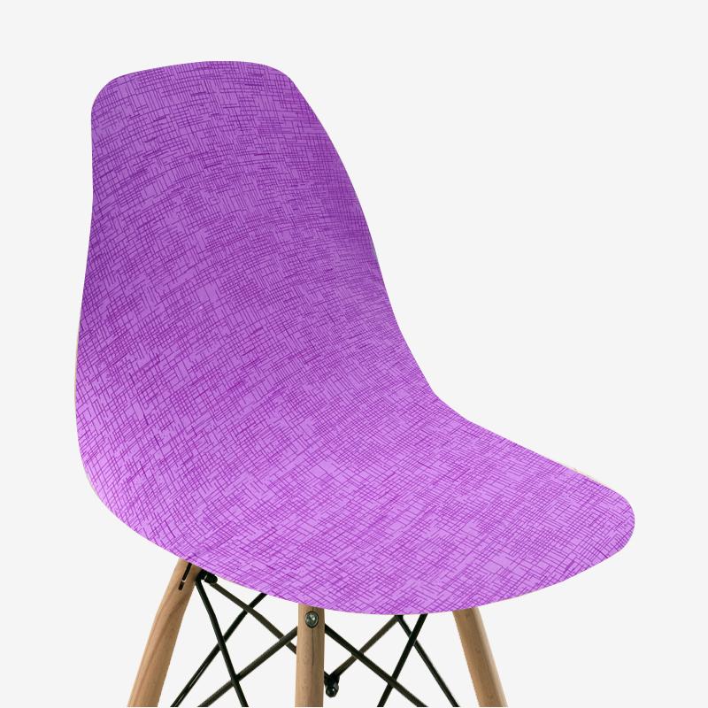 Floral Printed Shell Chair Covers Elastic Seat Cushion Cover Protector for Chairs Fitted Kitchen Living Room for Home Decor 1pc