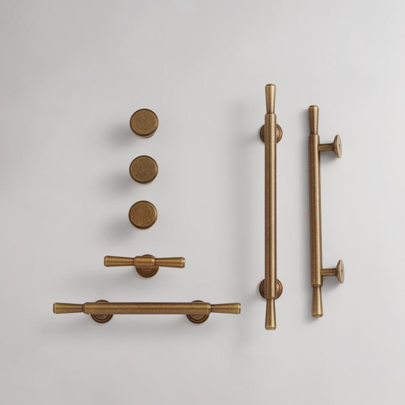 DOOROOM Mässing Möbelhandtag Hem Handskakning Byrå Skåp Högkvalitativ Skåpdörrhandtag Inredningshandtag