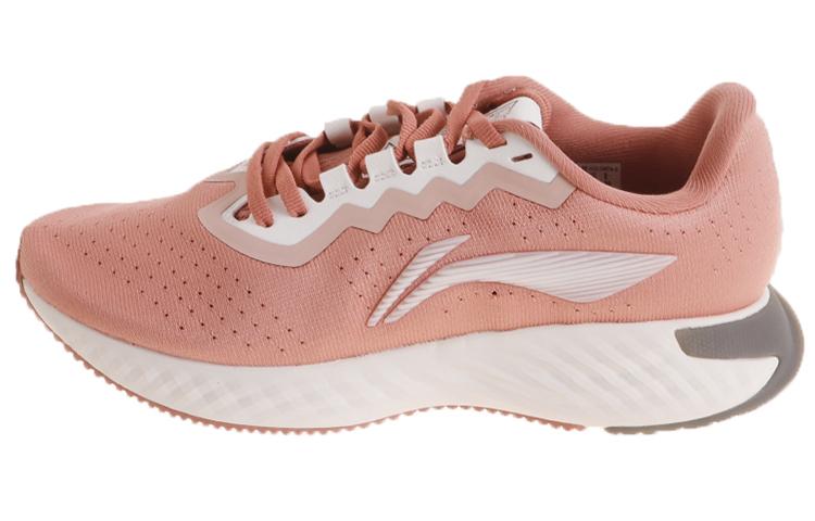 Li Ning Cloud Five Generations Casual Shoes Women s Low Top Dusty Pink AGLS074-2 35