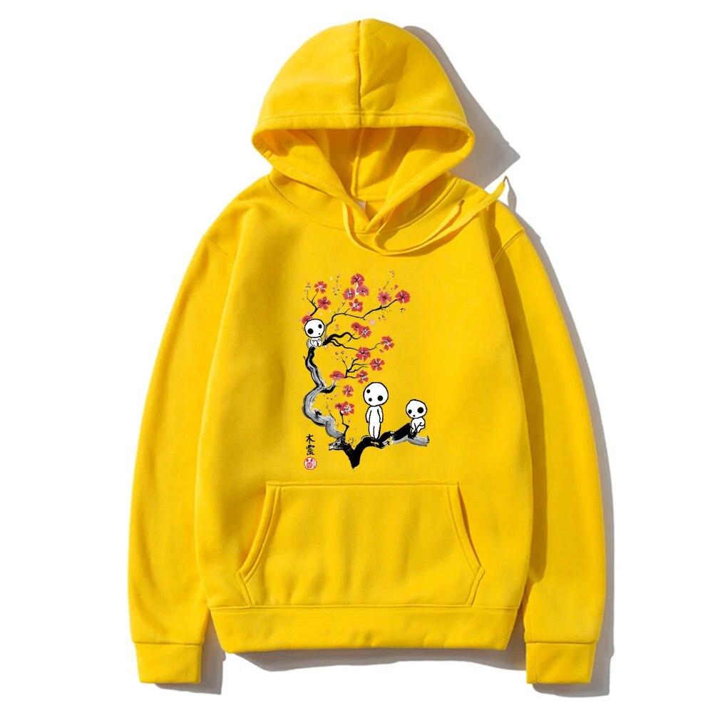 

Мужская толстовка с капюшоном Studio Ghibli Тоторо, японское аниме, забавные толстовки с героями мультфильмов, женская толстовка «Унесенные призраками», Хаяо Миядзаки, толстовка с капюшоном XL
