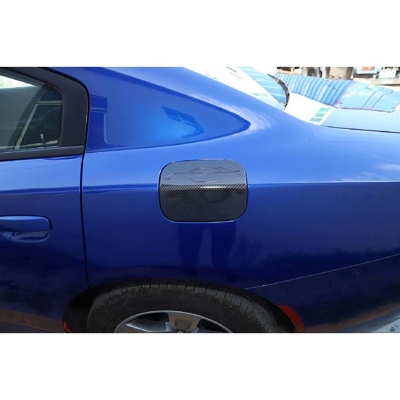 Car Door Fuel Tank Gas Cap Decoration Cover for Dodge Charger 2011-2016 2017 2018    2022 Exterior Accessories ABS
