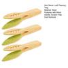 1/2/3Pcs Leaf Cleaning Tong with Wood Handle Indoor Outdoor Houseplant Plant Leaves