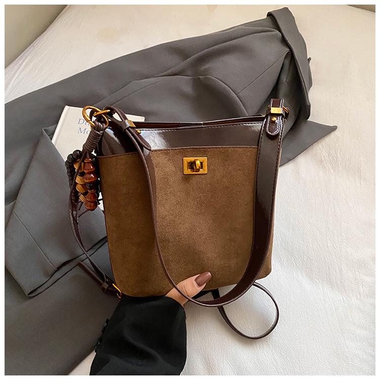 

2025 Fashion Vintage Frosted Crossbody & Shoulder Bag for Women