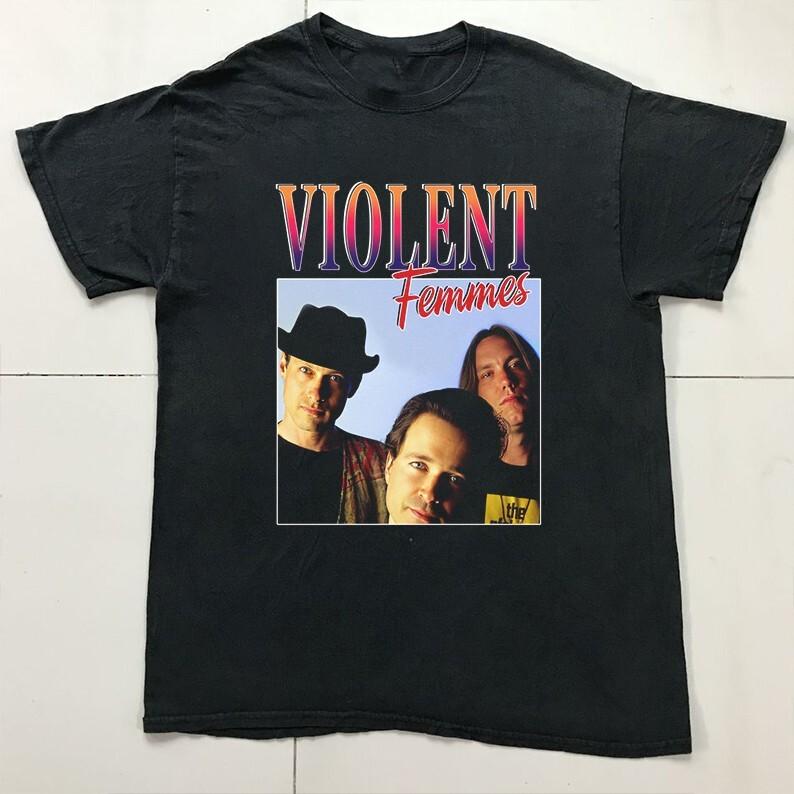Violent Femmes Shirt New Rare Black S-234XL Tee Unisex T-Shirt XXXXL