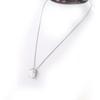 Altesse [G6883] - Milky White 'Scarlett' Silver Necklace