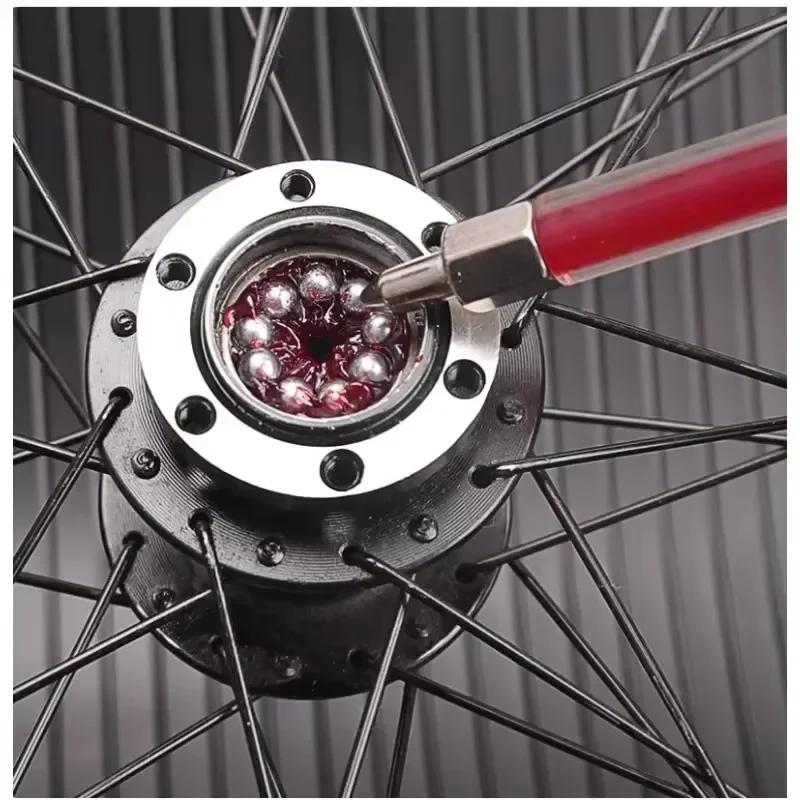 Bicycle Aluminum Grease Gun Aluminum Alloy MTB Bike Bearing Hub Grease Syringe Bicycle Oil Lubricant Cycling Accessories