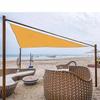 3x3x3M Portable Foldable Waterproof Triangle Sunshade Outdoor Sunscreen Tent Camping Tent Beach Sunshade Cloth