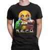 R.E.P.O Künstlerische Figuren der Inspiration T-Shirt Herren Baumwolle Vintage T-Shirt Rundhalsausschnitt Heißes Spiel Repo Roboter T-Shirts Merchandise Erwachsener