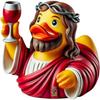 Jesus Duck and Mary Duck StatuesHome Garden Desk Decorations Handicrafts Gifts