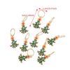 Haarzopfringe für Dreadlocks Zopf Haarzopf Christmas Charm Haarzopfzubehör RingClip Frisur Anhänger