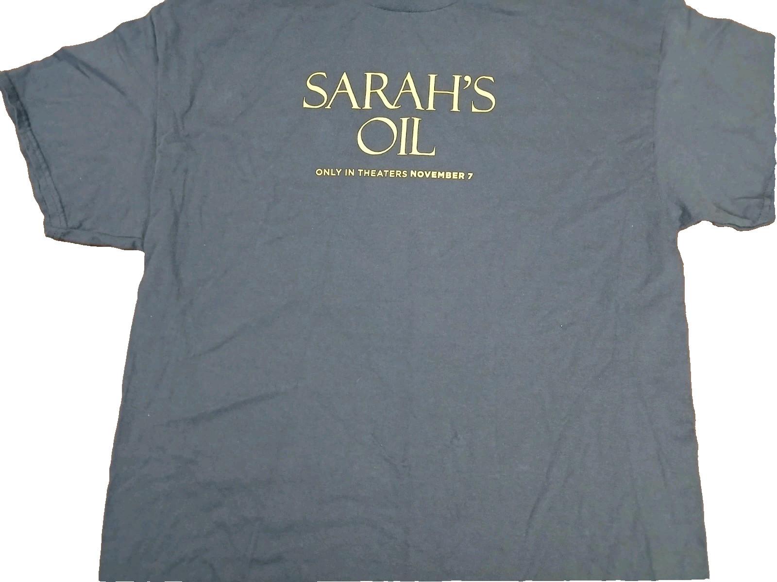 Sarah s Oil T-shirt Size XL Movie Promo Sarah Rector Black History Shirt Unisex T-Shirt S