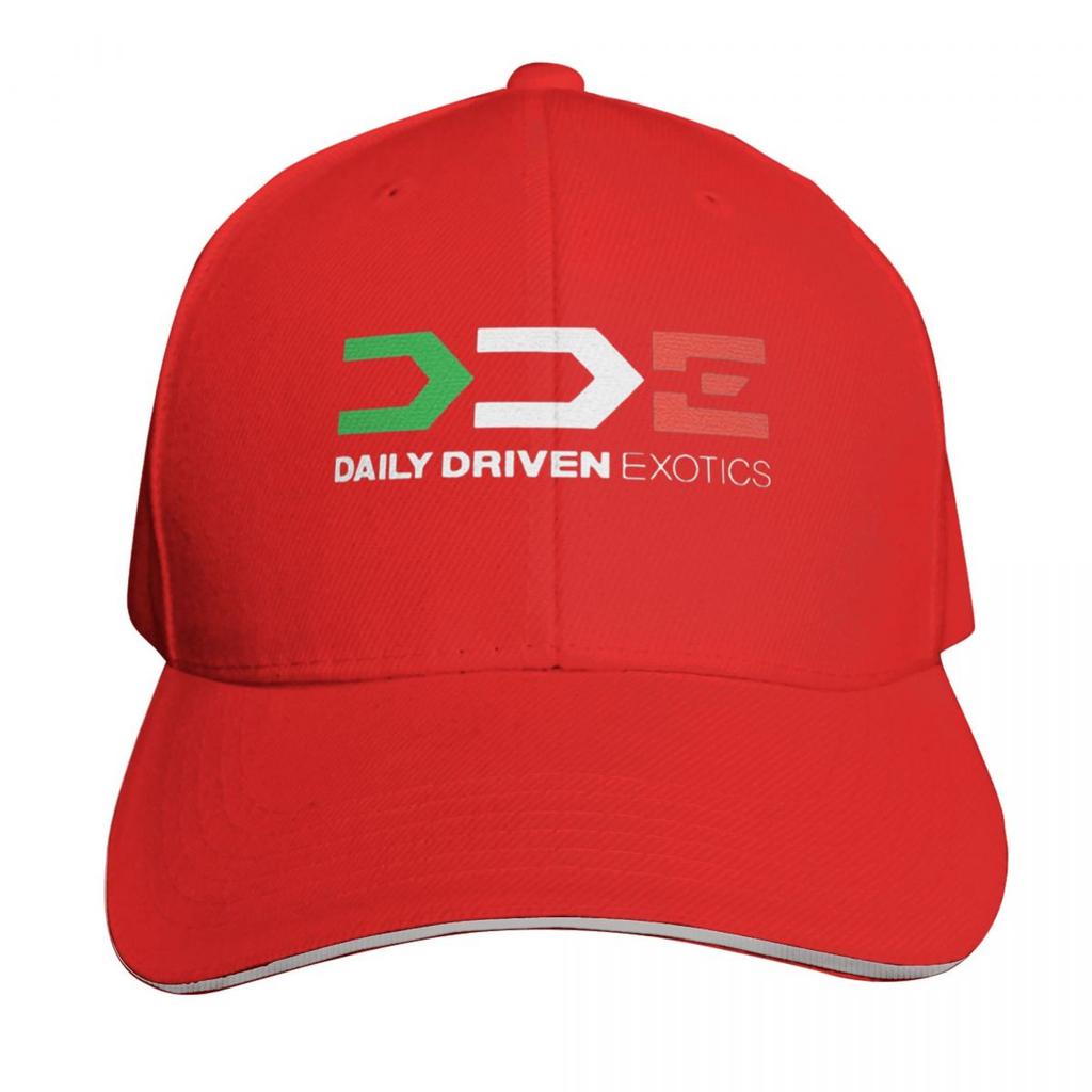 DDE Daily Driven Exoticss Baseball Cap Luxury Caps Hat Luxury Brand Summer Hat Cosplay Unisex Womens