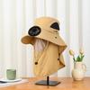 Men Fan Hat With Solar Panel Wide-Brimmed Shawl Fishing Hat Solar Usb Charging Uv-Protection Outdoor Hat