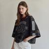 Maxza Oversized Lace Colorblock Damage T shirT zf06qT045na