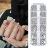 Aninako Nail 3D and Round Nail Art Nail Handmade Craft DIY Nail Decor Rhinestones, Diamond, Heart, Rectangle, Accessories, Decorations, Materials,