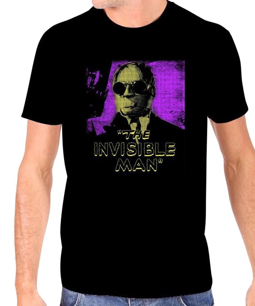 Authentic UNIVERSAL The Invisible Man Glow in The Dark T-Shirt 2XL NEW S