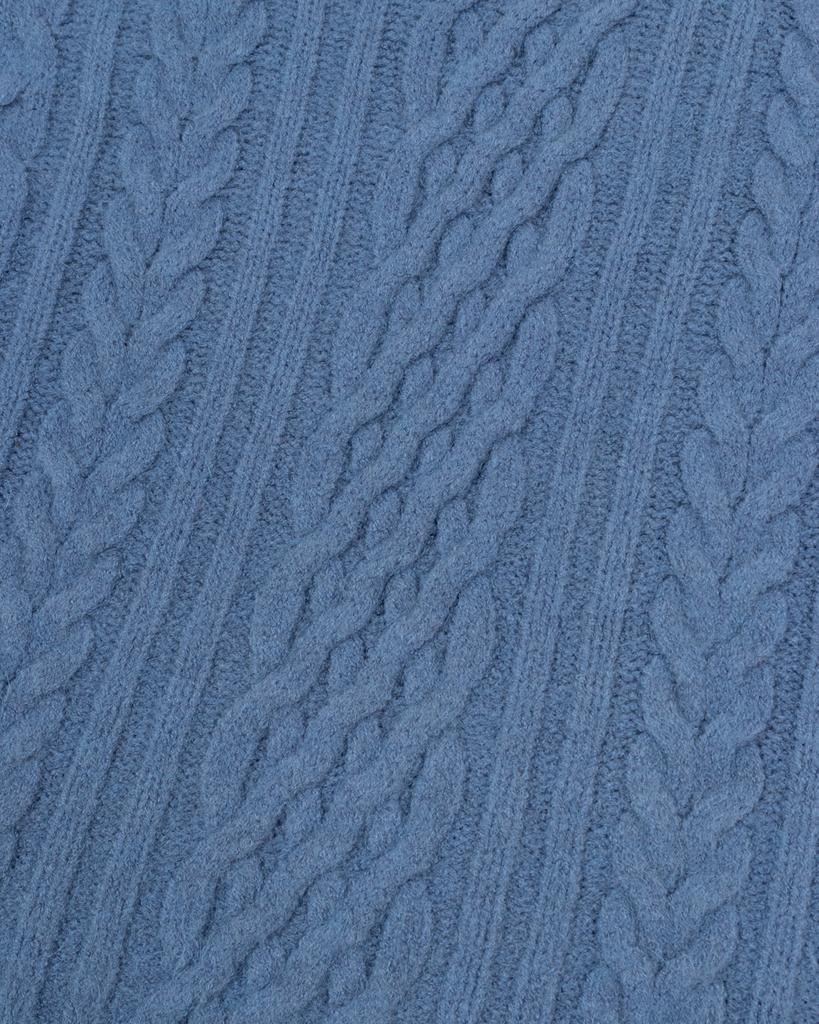 MOAA Classic Cable Knit Top (Azure)