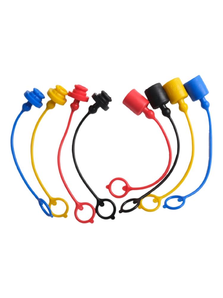 Enhance Equipment Durability Hydraulic Quick Coupler Dust Covers Pack of 4