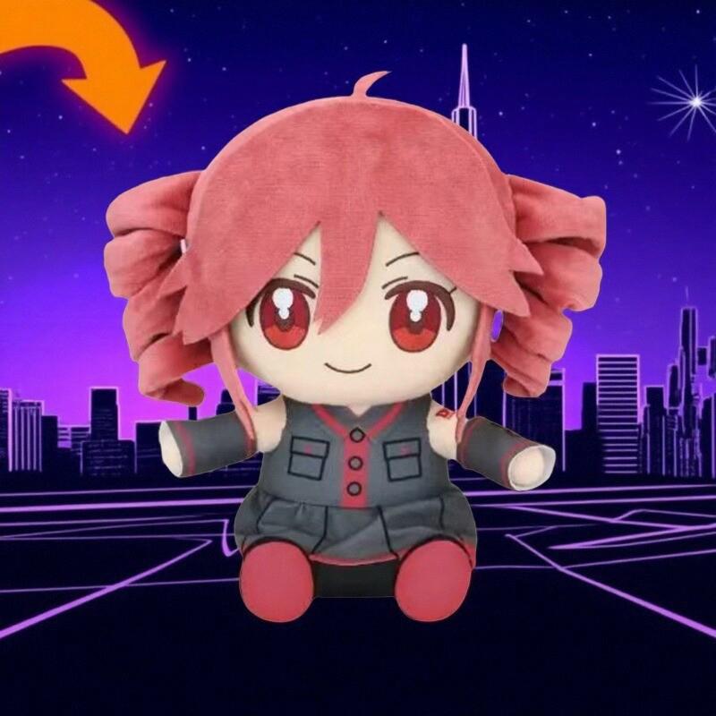 New Kasane Teto Plush Toy Soft Doll Stuffed Plushies Figure Anime Cosplay Cartoon Birthday Present Christmas Gift for Fans