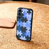 A-Autism S-Support P-Puzzle Pattern Phone Case For Samsung  A73,72,71,A52,51,40,41,A22,A32,31,A13, Soft Black Shell
