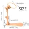 Stable Embroidery Hoops Stand Portable Cross Stitch Stand Cross Stitch Rack  Embroidery Tool