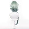 Green Long Perfect for Comiket School Cultural Stage and Includes Wig Wig, Heat-Resistant, Games, Cosplay, Costumes, Events, Halloween, Festivals,